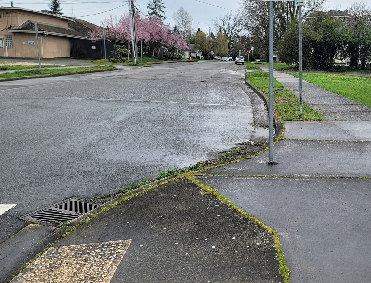 Side street parking